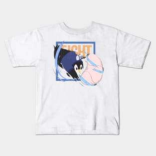 Substitution player 01 of Penguin Baseball Team Kids T-Shirt